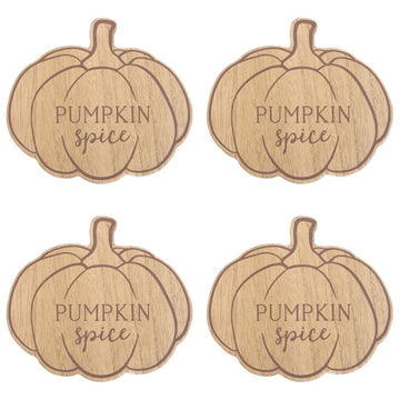 Pumpkin Spice Coaster Set