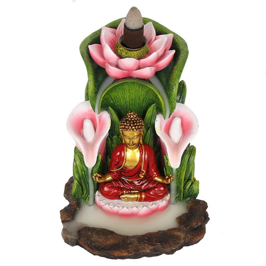 Colourful Buddha Backflow Incense Burner