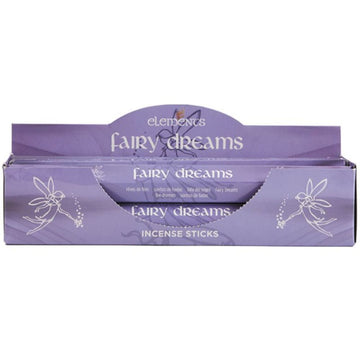 Set of 6 Packets of Elements Fairy Dreams Incense Sticks