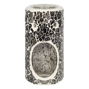 Pillar Grey Crackle Oil Burner