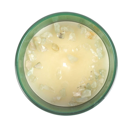 Libra Sweet Jasmine Gemstone Zodiac Candle